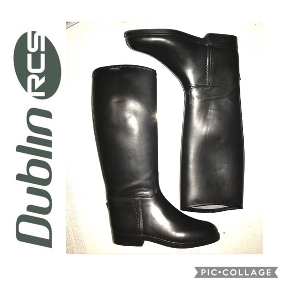 DUBLIN RIDING RUBBER BOOTS (KIDS) Sz 2 - Picture 2 of 5